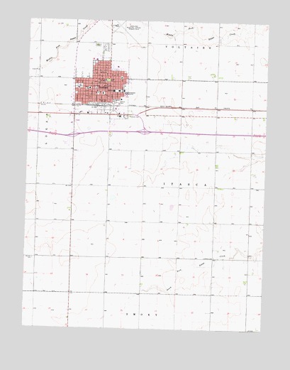 Goodland, KS USGS Topographic Map