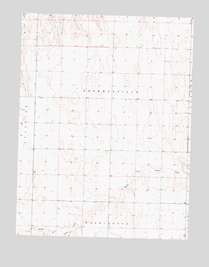 Goodland NE, KS USGS Topographic Map