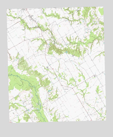 Goodlow Park, TX USGS Topographic Map