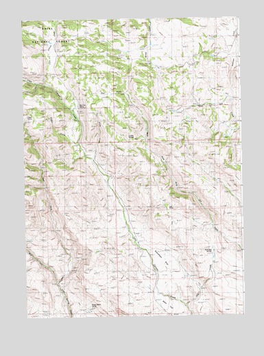 Goodman Flat, ID USGS Topographic Map