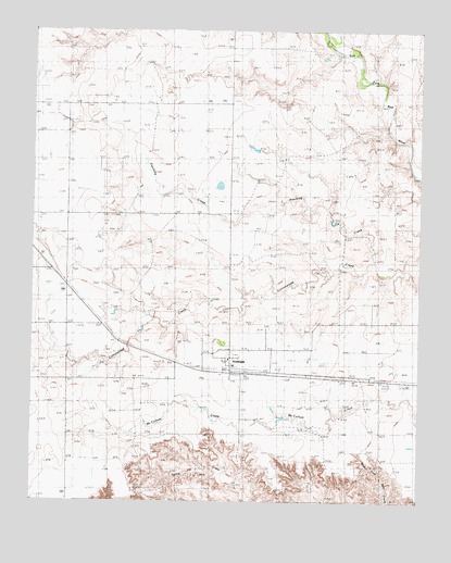 Goodnight, TX USGS Topographic Map