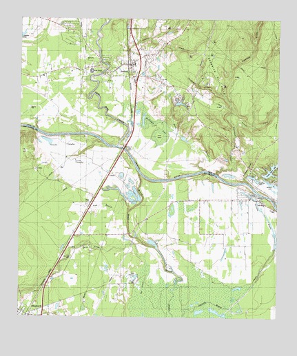 Goodrich, TX USGS Topographic Map