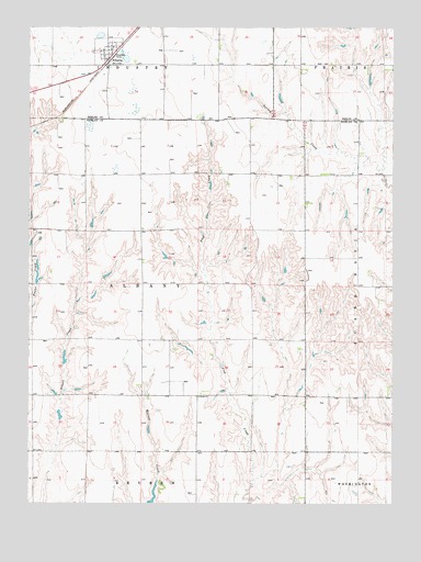 Atlanta, NE USGS Topographic Map