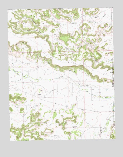 Goodson School, NM USGS Topographic Map