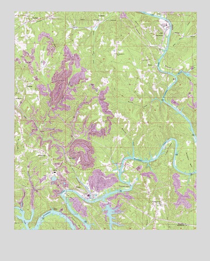 Goodsprings, AL USGS Topographic Map