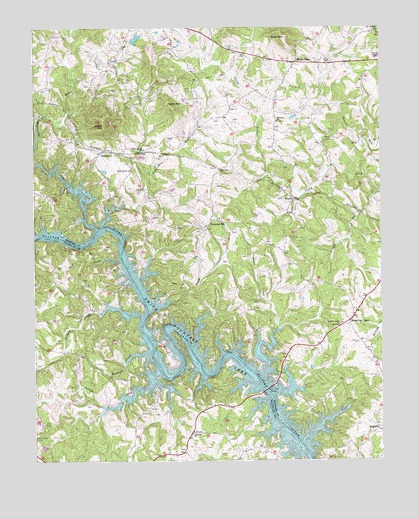 Goodview, VA USGS Topographic Map