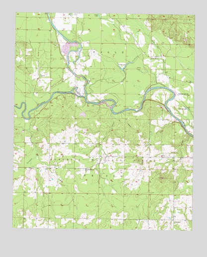 Goodwater, OK USGS Topographic Map