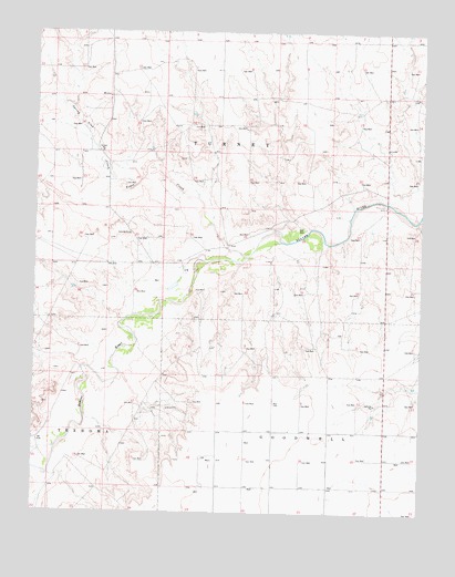 Goodwell NW, OK USGS Topographic Map