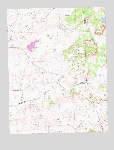 Goose Creek, CA USGS Topographic Map