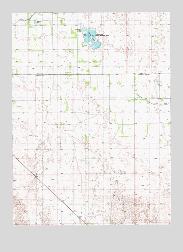 Goose Lake, NE USGS Topographic Map