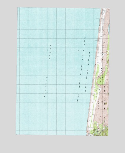 Goose Pasture, OR USGS Topographic Map