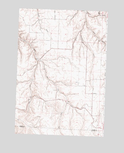Gooseberry, OR USGS Topographic Map