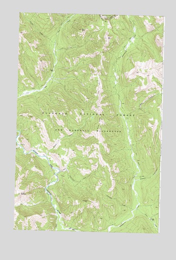 Gooseberry Park, MT USGS Topographic Map