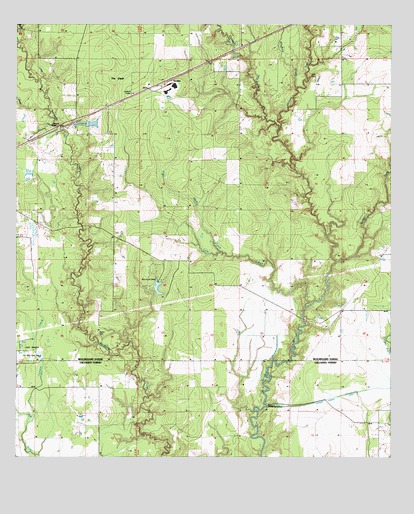 Gordon, LA USGS Topographic Map