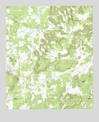 Gordon, TX USGS Topographic Map