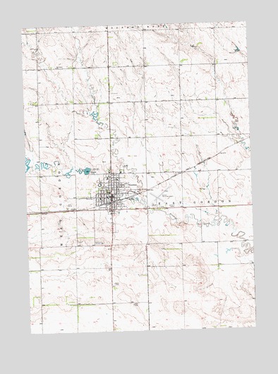 Gordon, NE USGS Topographic Map