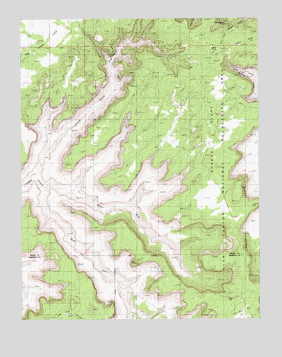 Gordon Flats, UT USGS Topographic Map