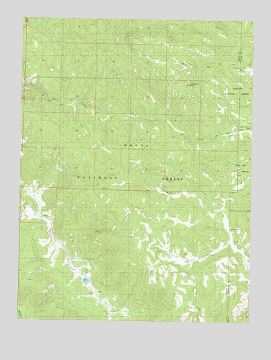Gore Mountain, CO USGS Topographic Map