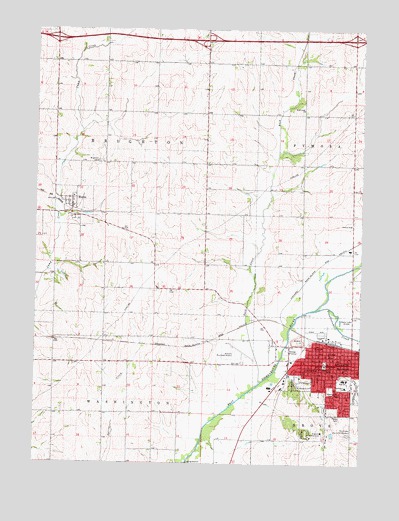 Atlantic, IA USGS Topographic Map