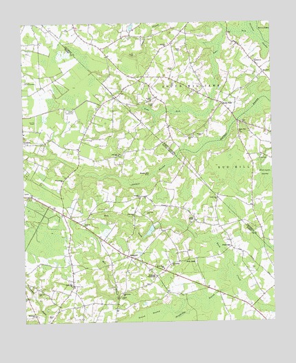 Goretown, SC USGS Topographic Map