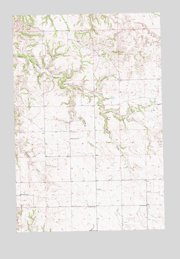 Gorham, ND USGS Topographic Map