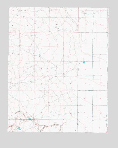 Goshawk Dam, CO USGS Topographic Map