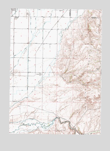 Goshen, ID USGS Topographic Map