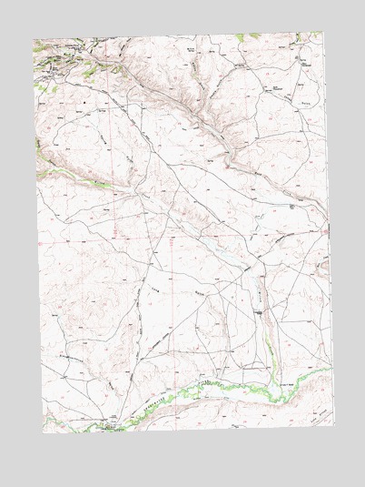 Atlantic City, WY USGS Topographic Map