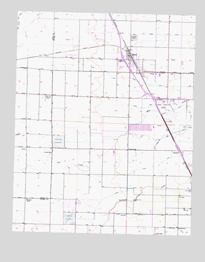 Goshen, CA USGS Topographic Map