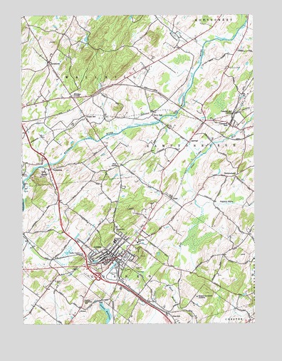 Goshen, NY USGS Topographic Map