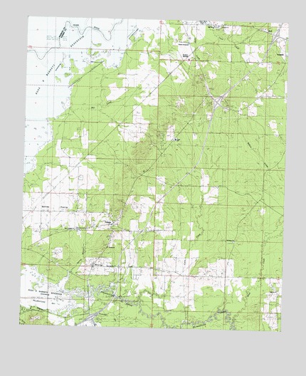 Goshen Springs, MS USGS Topographic Map