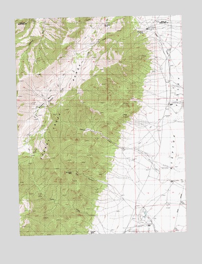 Goshute Creek, NV USGS Topographic Map
