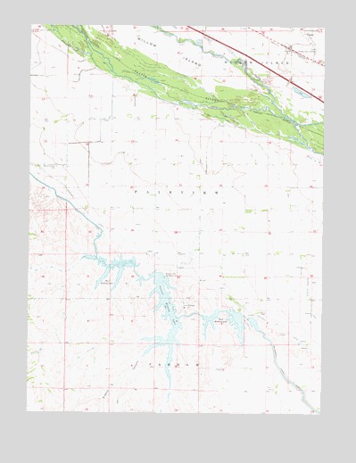 Gothenburg SE, NE USGS Topographic Map