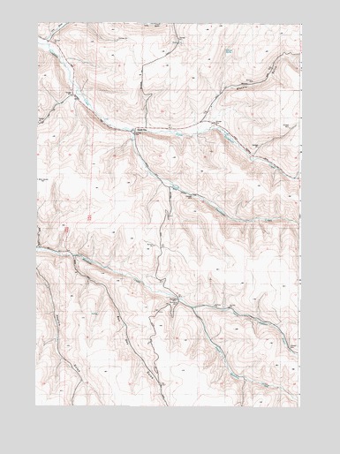 Gould City, WA USGS Topographic Map
