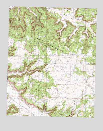 Gould Pass, NM USGS Topographic Map