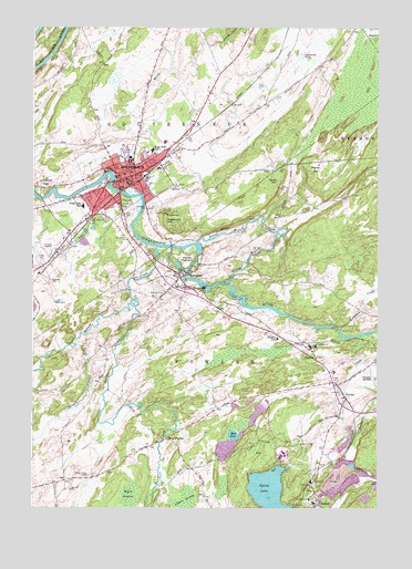 Gouverneur, NY USGS Topographic Map