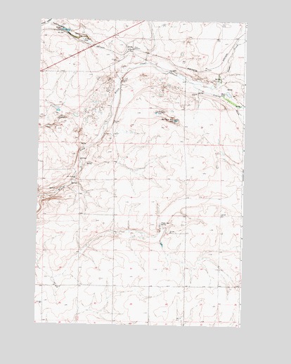 Govan, WA USGS Topographic Map