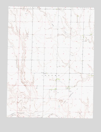 Gove SW, KS USGS Topographic Map