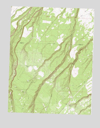 Government Springs, CO USGS Topographic Map