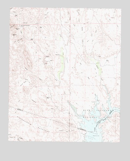Governors Peak, AZ USGS Topographic Map