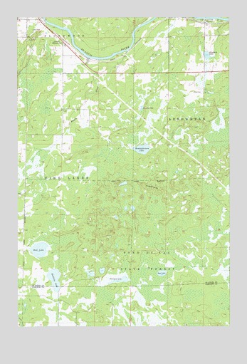 Gowan, MN USGS Topographic Map