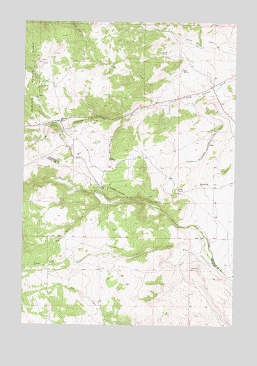 Grace, MT USGS Topographic Map