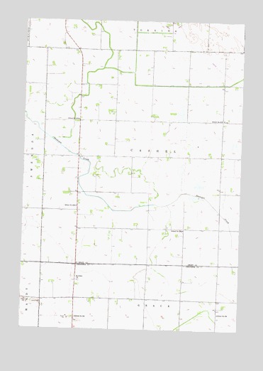 Gracelock NE, MN USGS Topographic Map