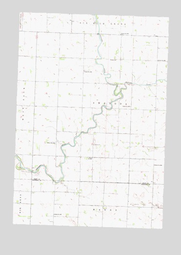 Gracelock NW, MN USGS Topographic Map