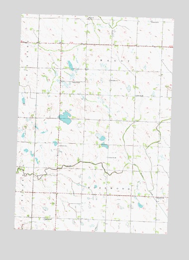 Gracelock SW, MN USGS Topographic Map