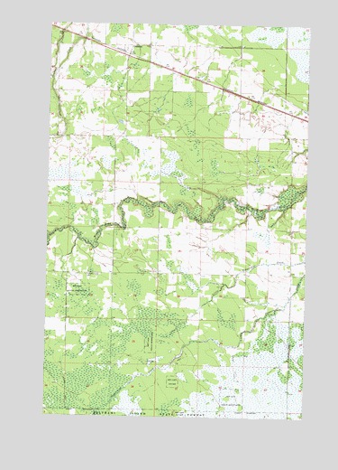 Graceton, MN USGS Topographic Map