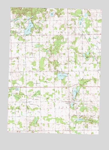 Attica, MI USGS Topographic Map