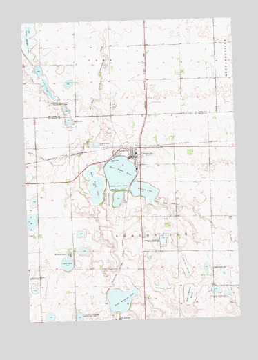 Graceville, MN USGS Topographic Map