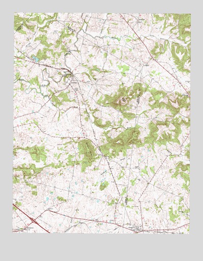 Gracey, KY USGS Topographic Map