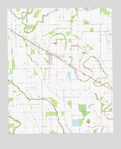 Grady, AR USGS Topographic Map